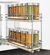 Pull Out Spice Rack Organizer