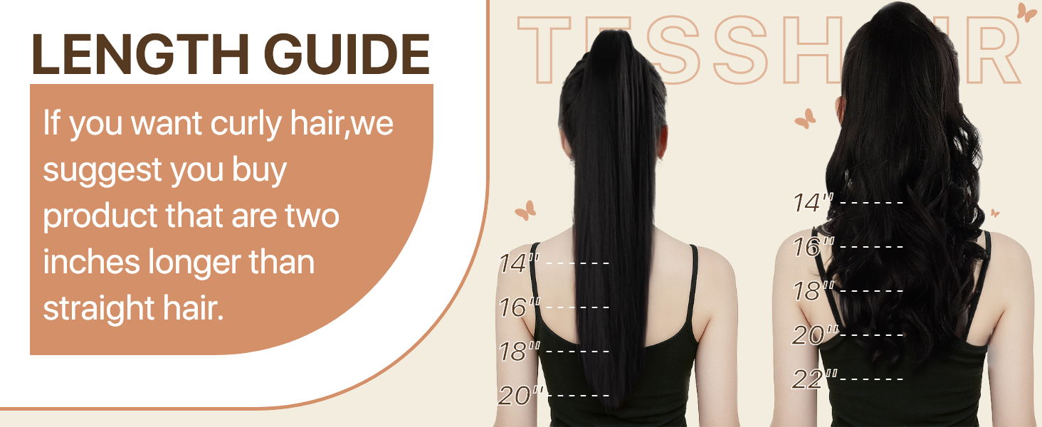 real hair ponytail extension