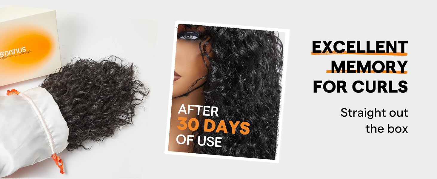 20 inch black curly hair wigs with bangs for women