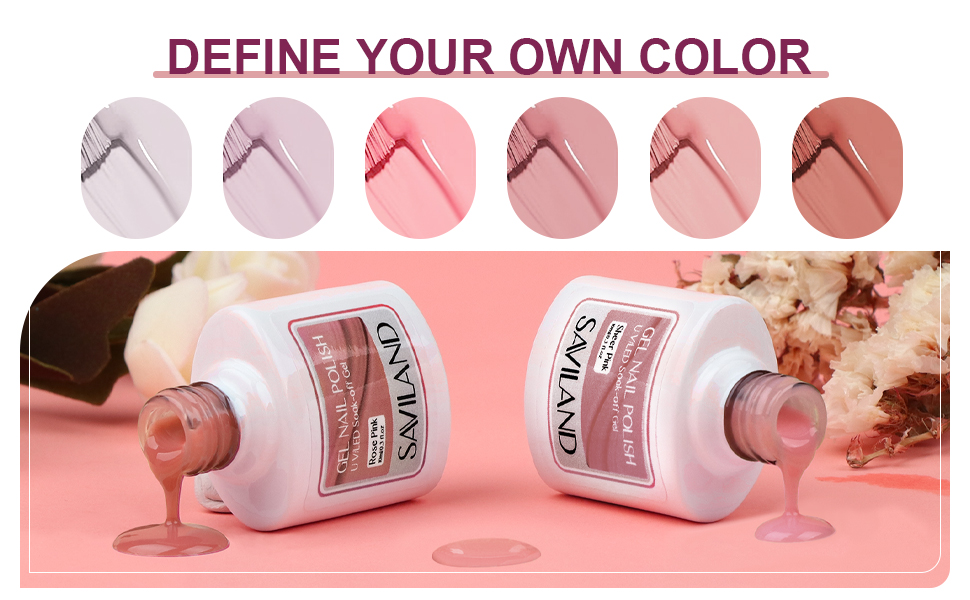 gel nail polish set