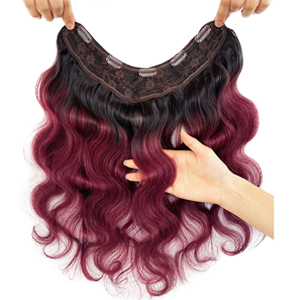human hair clip in extensions for black women