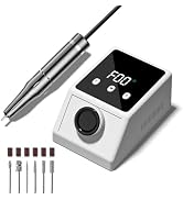 MIRAGE LAYON 45000RPM Professional Nail Drill Kit for Home & Salon - Electric Nail File with LCD ...