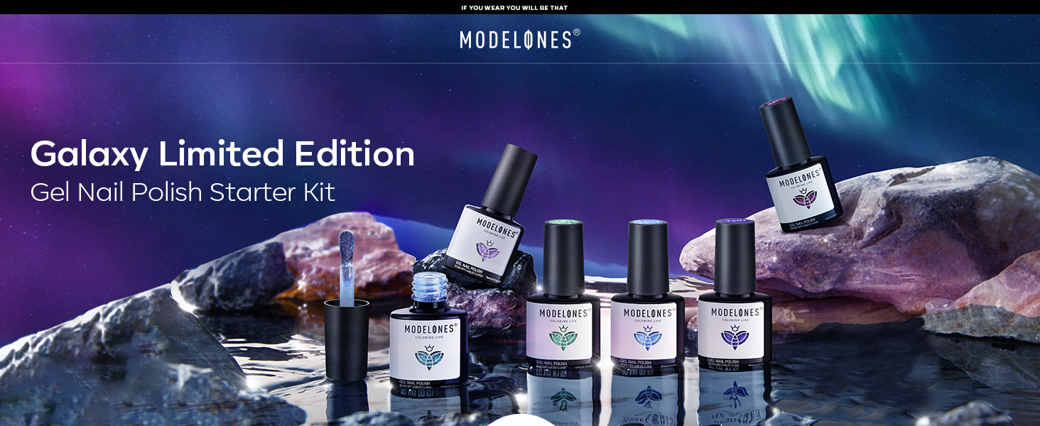 glitter gel nail polish set