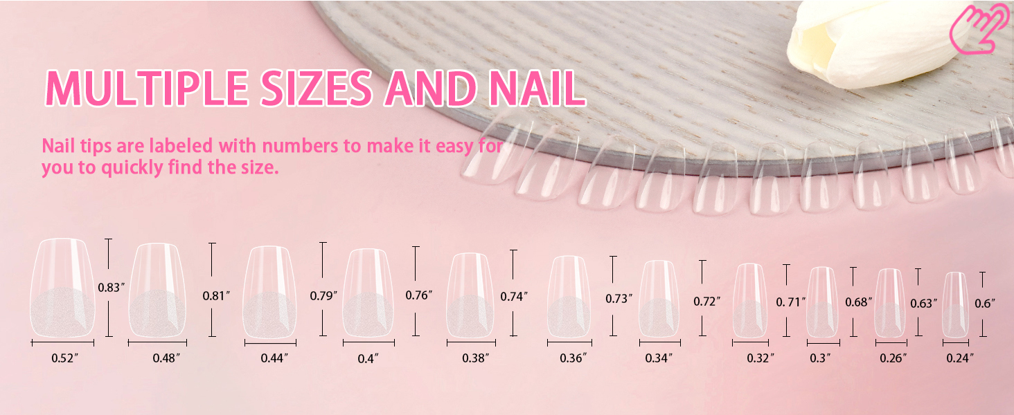 short coffin nail size
