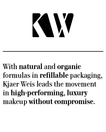 Kjaer Weis luxury high-performing beauty natural organic makeup refillable award-winning iconic