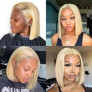 blonde lace front wigs human hair