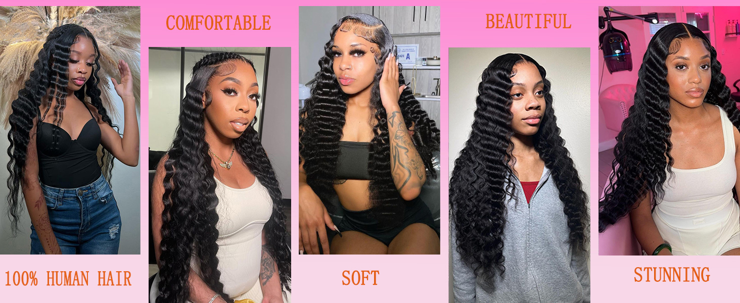 loose deep wave bundles human hair