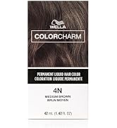 WELLA Color Charm Permanent Liquid Hair Color for Gray Coverage, Brown