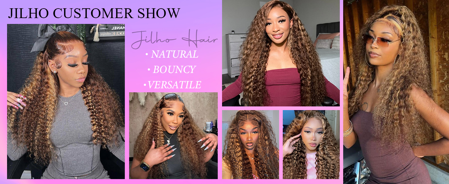 13x6 highlight ombre hd lace front wig human hair
