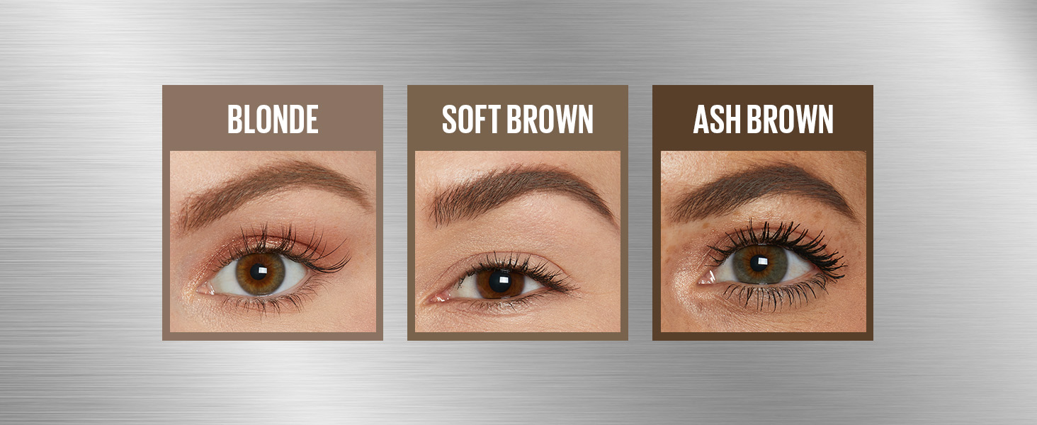 blonde - soft brown - ash brown shades