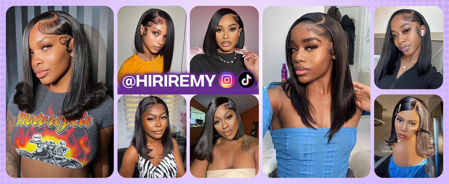 lace front wigs human hair,glueless bob wig human hair,bob lace front wigs human hair pre plucked