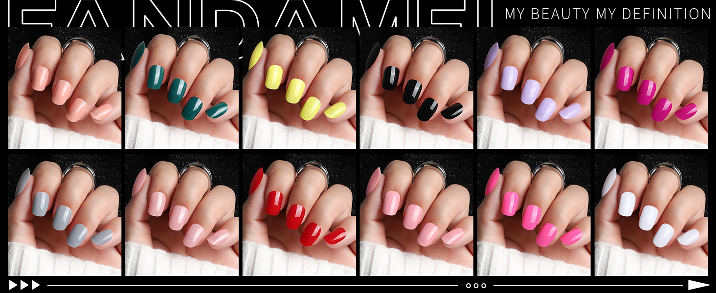 press on nails short