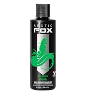 ARCTIC FOX Vegan and Cruelty-Free Semi-Permanent Hair Color Dye (8 Fl Oz, IRIS GREEN)