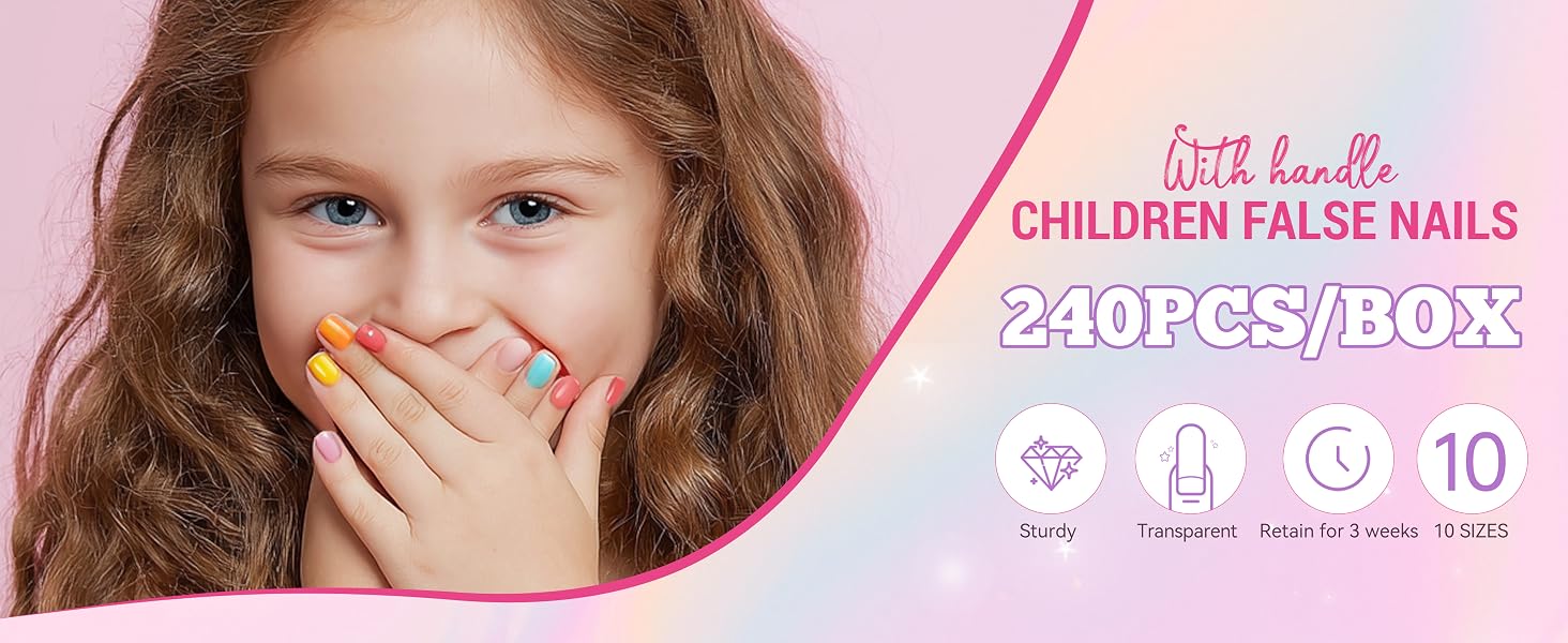 Kids Fake Nails