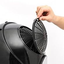 hooded hair dryer