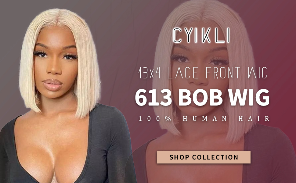 613 Bob wig 13x4 lace front wig