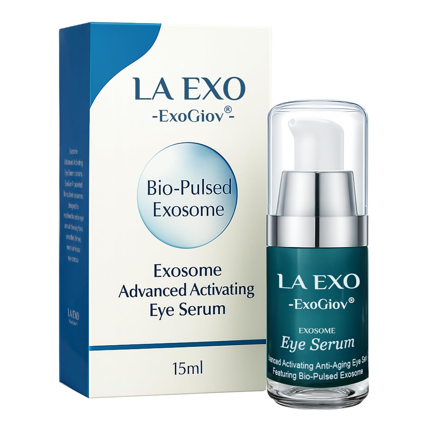 Alluxe 15ml Anti-Aging Eye Serum with Hydrating Formula for Smooth Skin