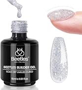 Beetles Builder Gel for Nails-Dusk Pact 0.5 oz 8 in 1 Nail Thickening Strengthening Building Apex...