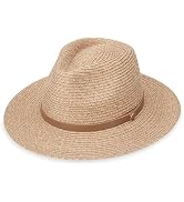 Wallaroo Everett Fedora Hat - Bamboo UPF 50+ Sun Protection | 3-Inch Brim | Packable Adjustable Fit