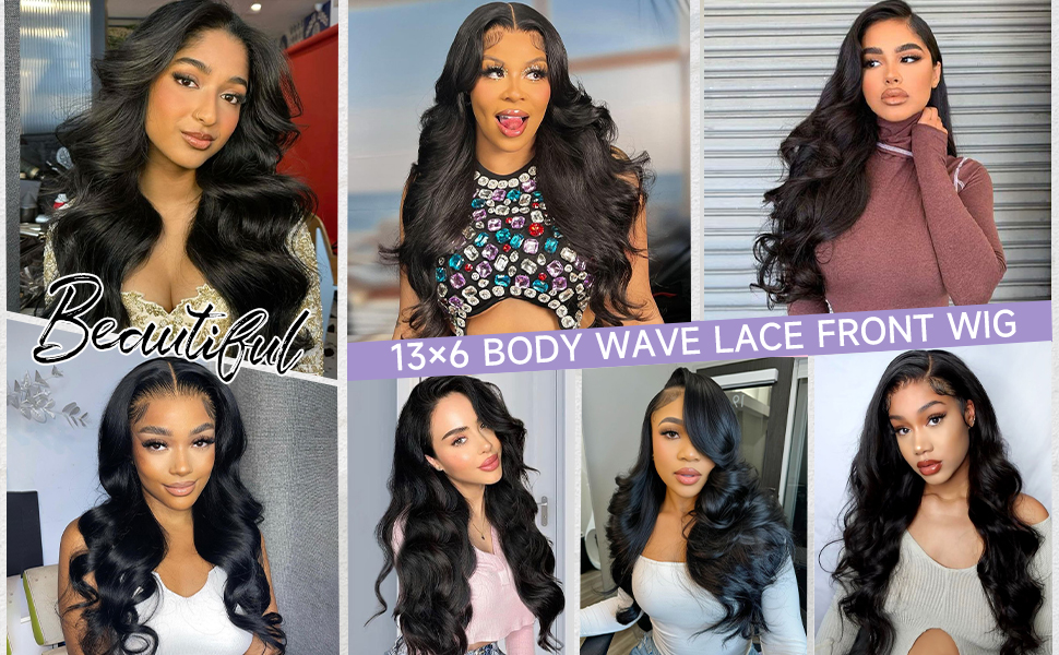 13x6 lace front wig human hair