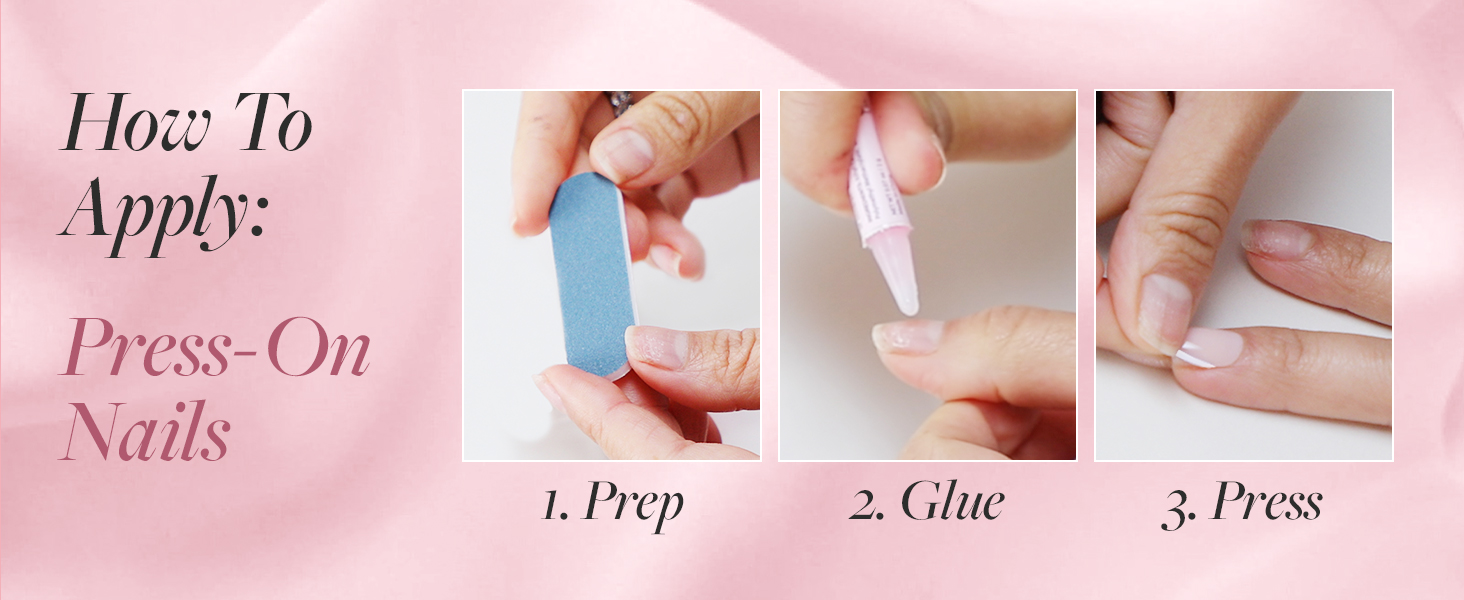 Glamnetic Press On Nails Expectations, How to apply press on nails