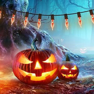 Halloween party lights