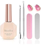 MelodySusie Gel Nail Polish Remover 15ml with Manicure Remover Kit, No Need Soaking or Wrapping, ...