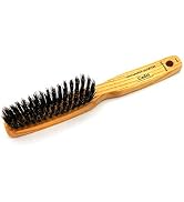 Phillips Brush Gentlemens’ Quarters Cadet 5-Row Narrow Styler Boar Bristle Hair Brush for Men