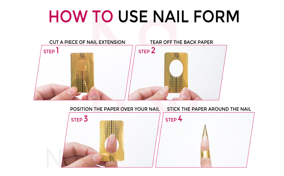 nail forms for builder gel