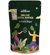Satthwa Organic Henna Powder (Mehndi Powder)| 227gm (8oz) | 100% Pure and Natural Lawsonia Inermi...
