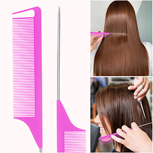 Rat Tail comb styling cmobs set hair styling combs