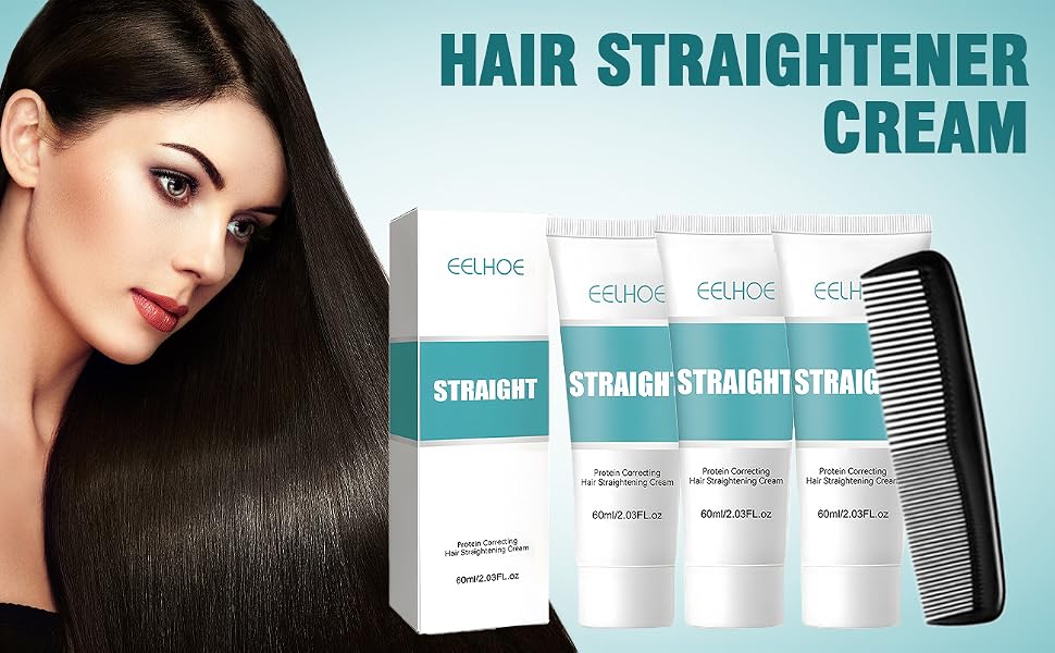 Hair Straightener Cream