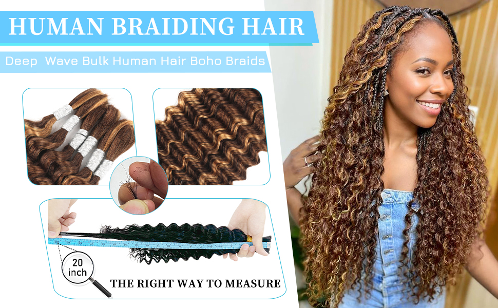 human braiding hair