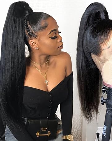 straight human hair wigs