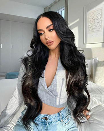 clip in hair extensions human hair black women