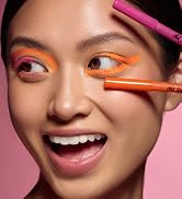 Color gel eyeliner makeup