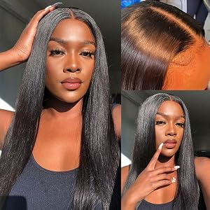 closure with loose deep wave