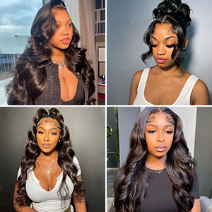 13x4 glueless wigs human hair pre plucked  human hair wig body lace front wigs human hair for women