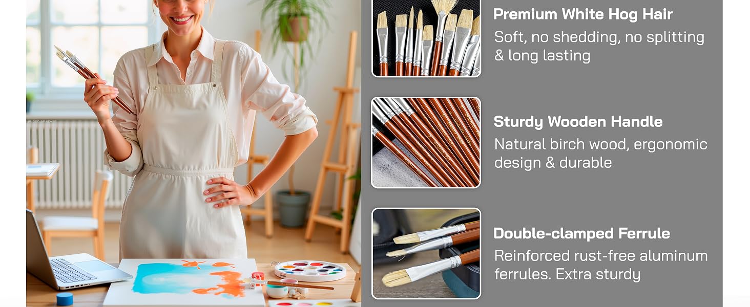 acrylic paint brush