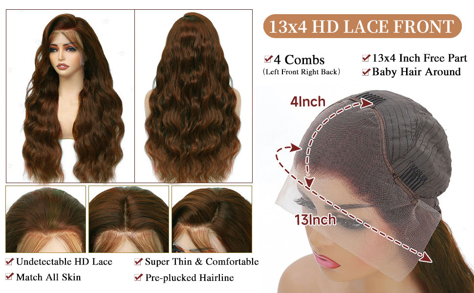 Chocolate Brown Wig