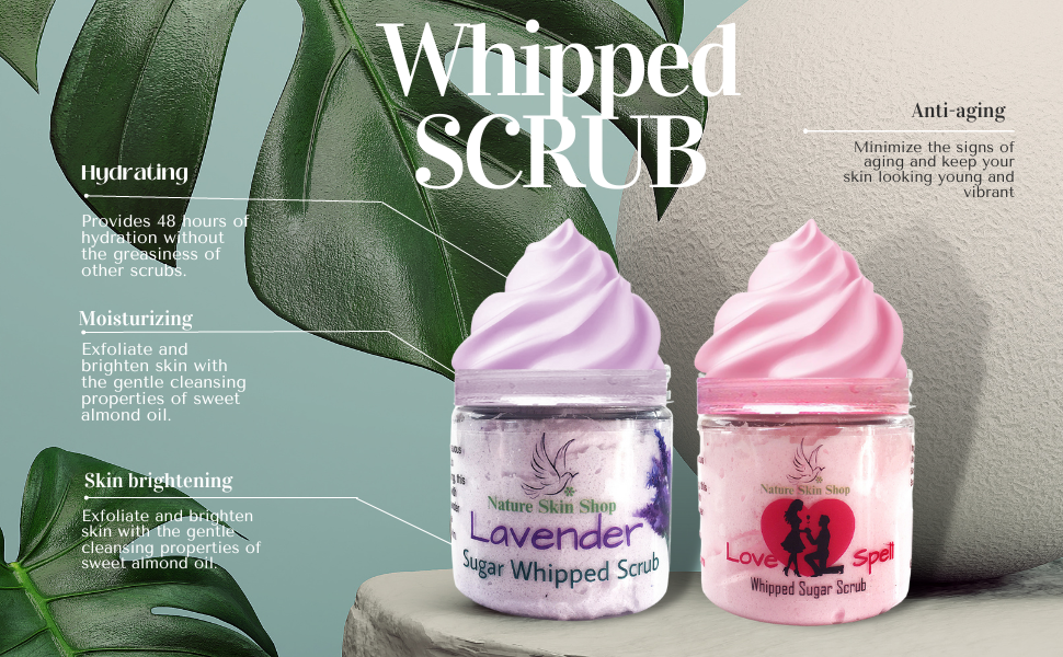Whipped Sugar Scrub Soap