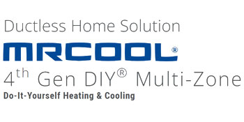Ductless Home Solution; MRCOOL; 4th Gen DIY Multi-Zone; Do-It-Yourself Heating & Cooling