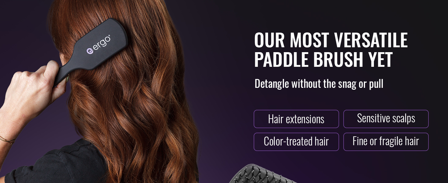 Ergo Super Gentle Large Paddle Hair Brush