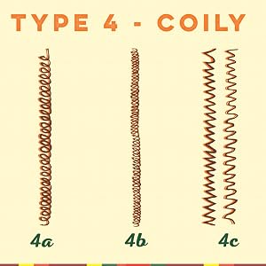 type 4 coily hair
