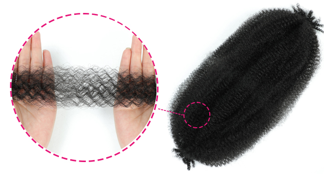 xpression twisted up springy afro twist