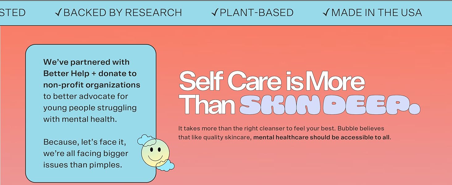 self care level up bubble
