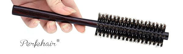 Small round Boar Bristle brush