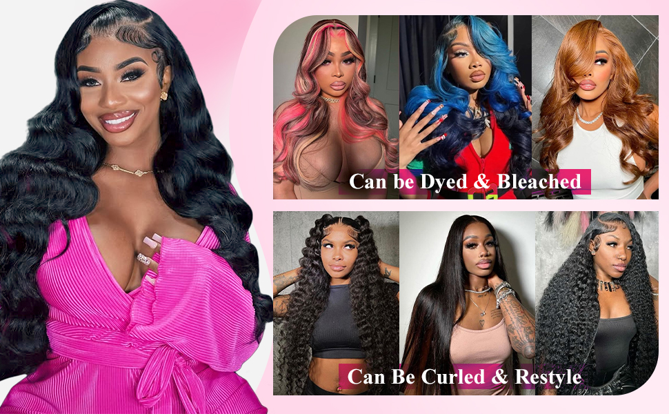 lace front wigs human hair pre plucked 13x6 body wave lace front wig human hair 