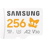 Samsung PRO Plus Sonic The Hedgehog + Adapter microSDXC 256GB Memory Card, Up-to 180 MB/s, UHS-I,...