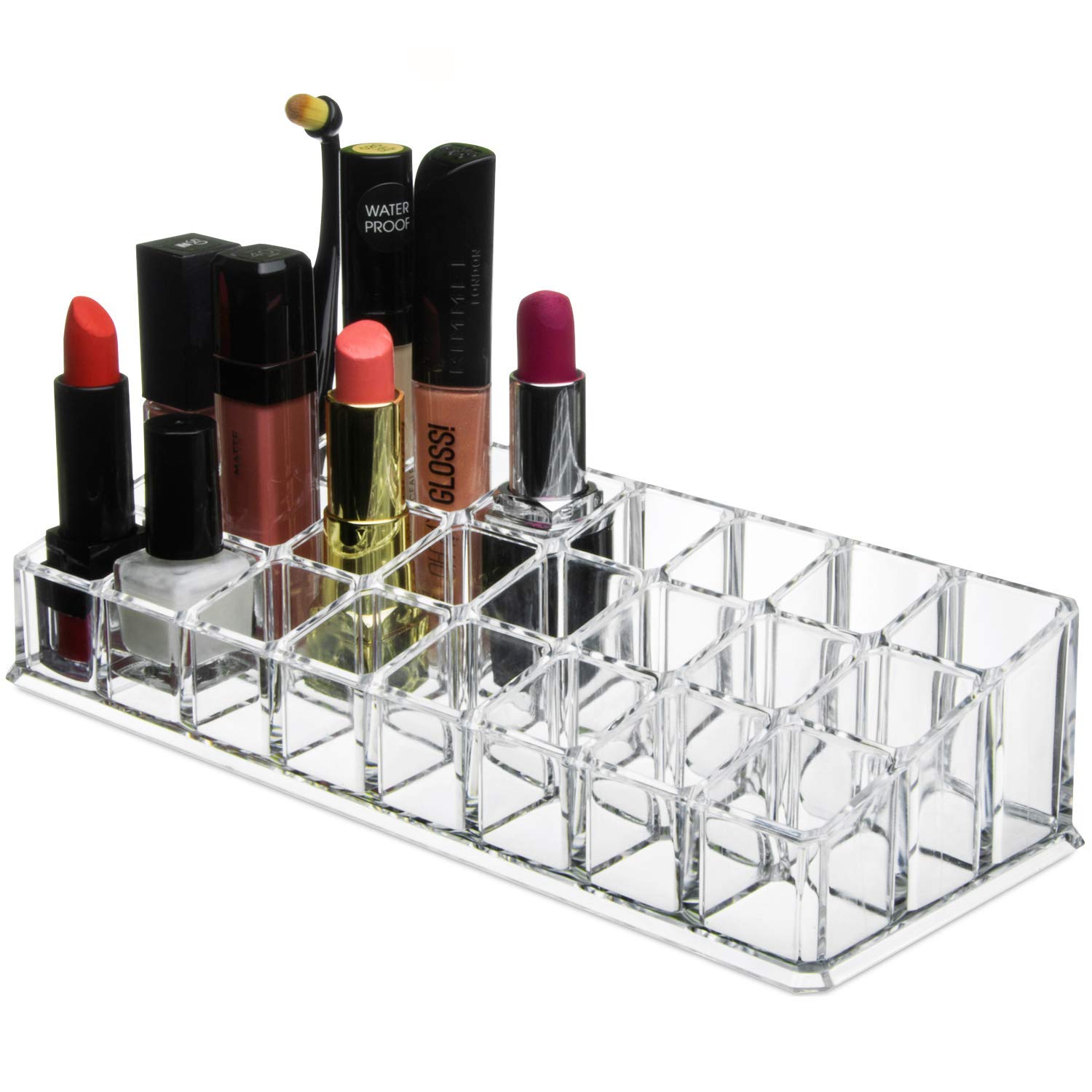 balacoo Box Nail Polish Storage Box Clear Nail Polish Organizer Essential Oil Organizer Nail Polish Organizer Holder Nail Polish Rack Nail Polish Storage Case Acrylic Pp Portable Gel